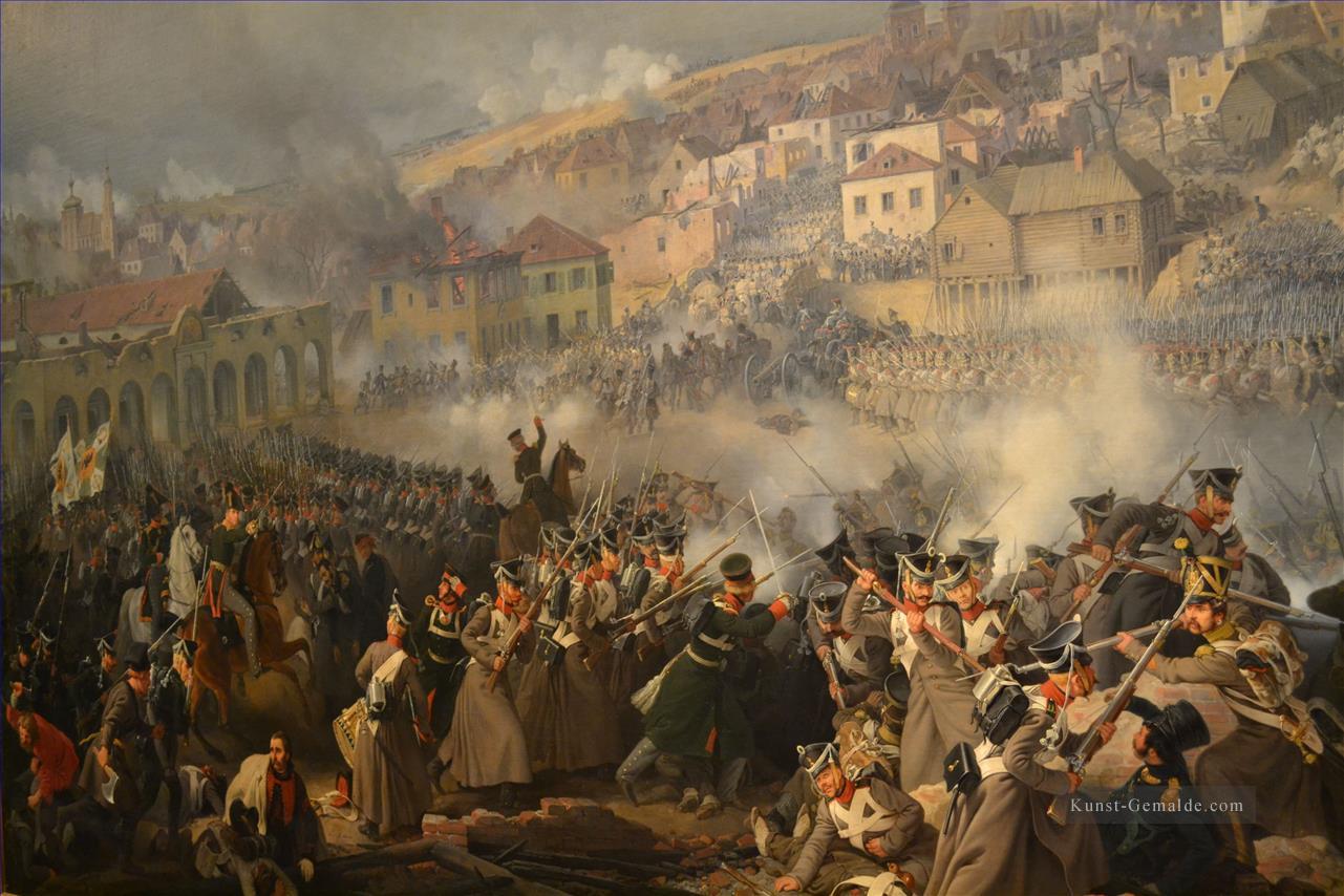 Schlacht von Smolensk Napoleons Invasion Russlands Peter von Hess historischen Krieg Ölgemälde